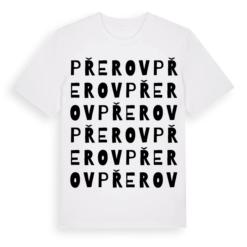 Přerov ordlek t-shirt – White, i miljö