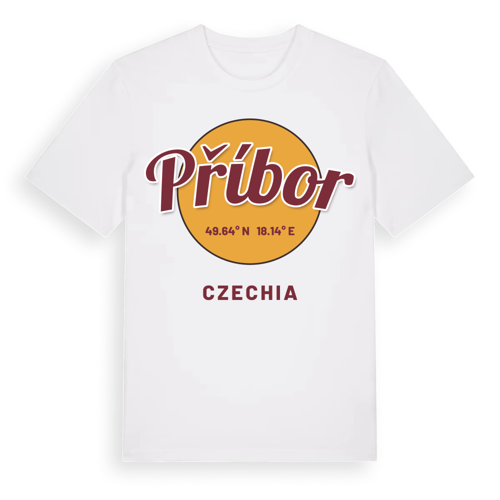 Příbor cirkel t-shirt – White, i miljö