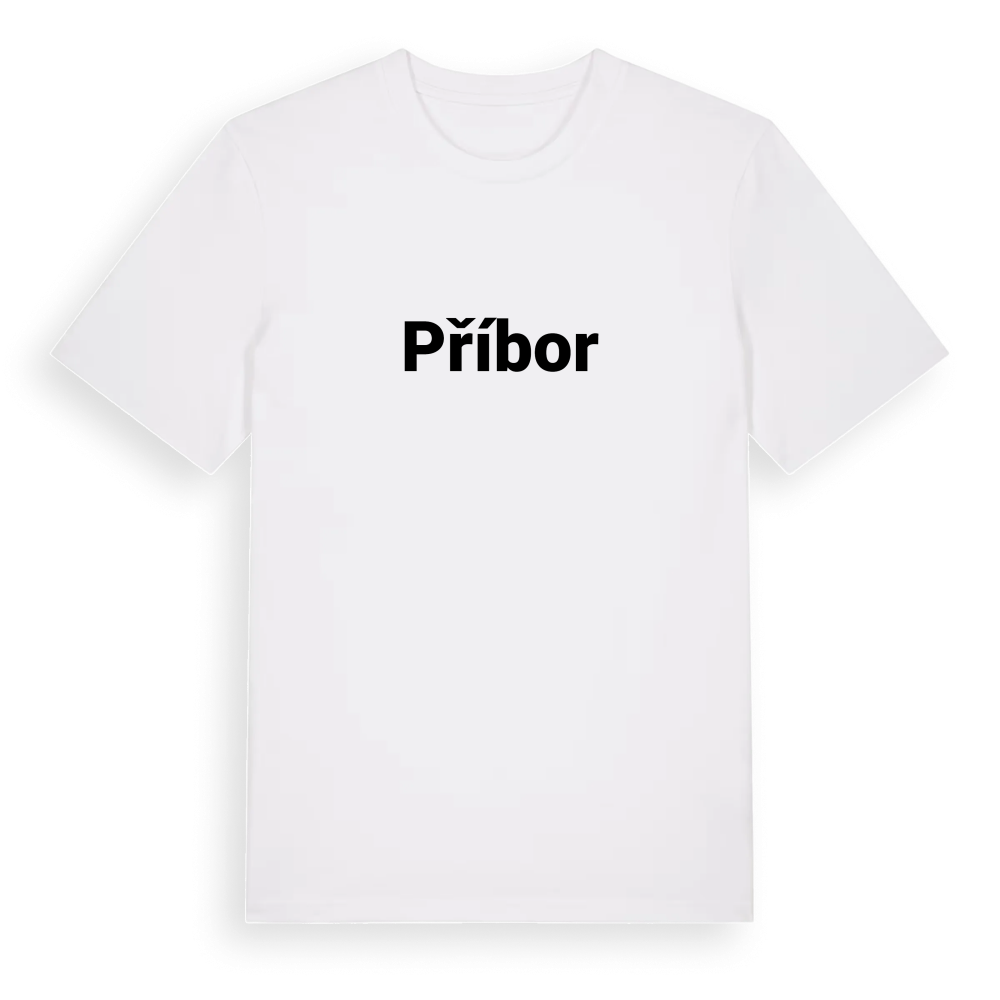 Příbor fetstil t-shirt – White, i miljö