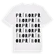 Příbor ordlek t-shirt
