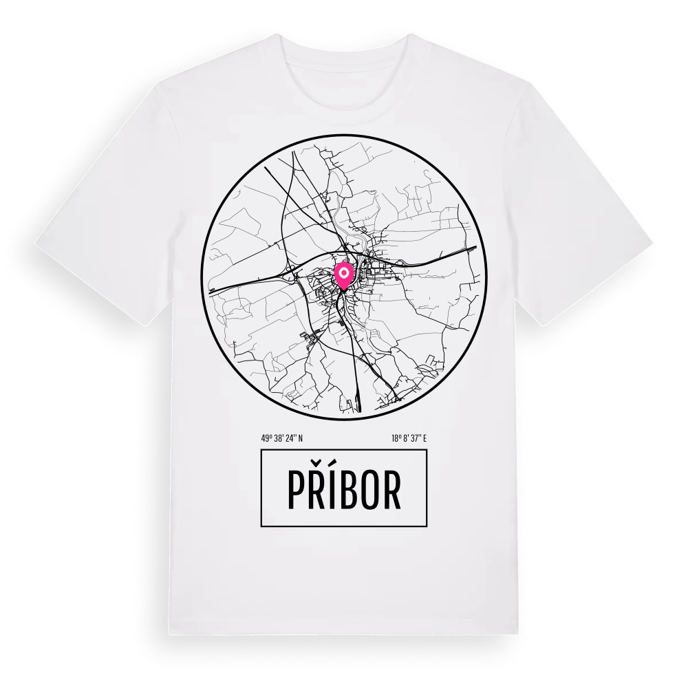 Příbor t-shirt – White, i miljö