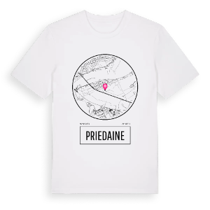 Priedaine t-shirt – ekologisk bomull t-shirt från Pinshirt