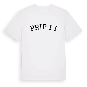 Pripčići böjd t-shirt – ekologisk bomull t-shirt från Pinshirt
