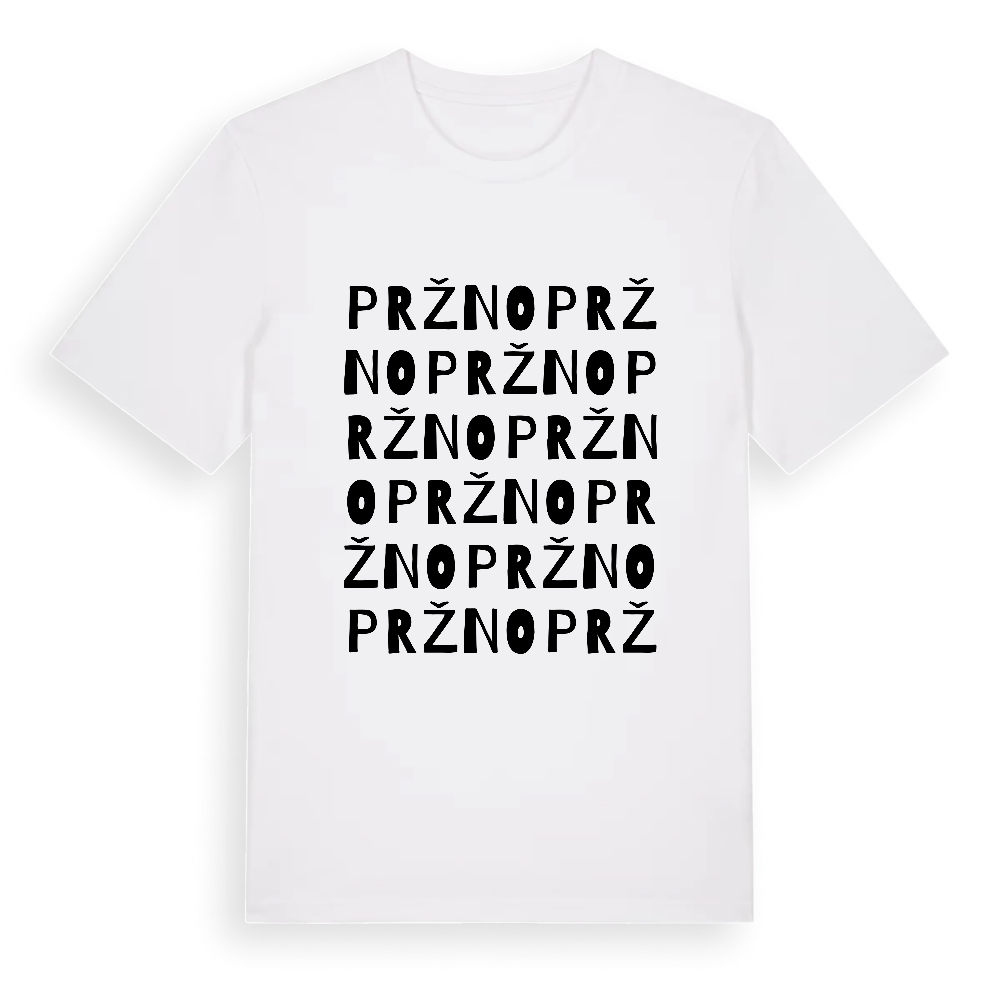 Pržno ordlek t-shirt – White, i miljö