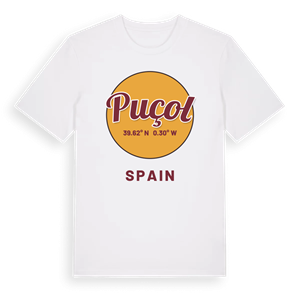 Puçol cirkel t-shirt – ekologisk bomull t-shirt från Pinshirt
