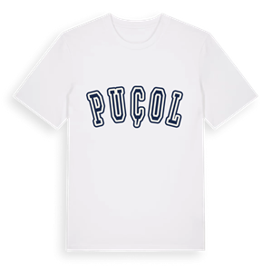 Puçol college t-shirt – ekologisk bomull t-shirt från Pinshirt