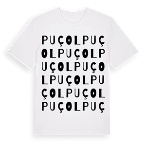 Puçol ordlek t-shirt – ekologisk bomull t-shirt från Pinshirt