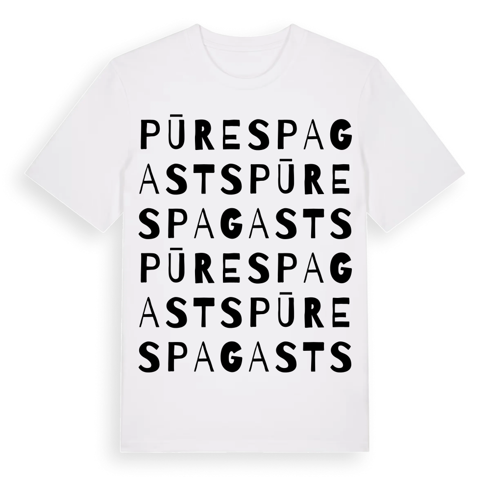 Pūres pagasts ordlek t-shirt – White, i miljö
