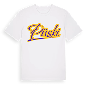 Püski baseball t-shirt – ekologisk bomull t-shirt från Pinshirt