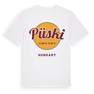 Püski cirkel t-shirt – ekologisk bomull t-shirt från Pinshirt