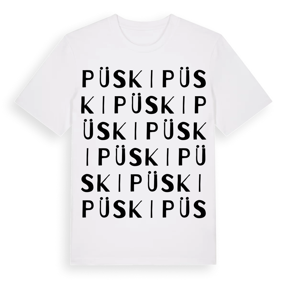 Püski ordlek t-shirt – White, i miljö
