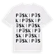 Püski ordlek t-shirt
