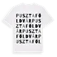 Pusztaföldvár ordlek t-shirt