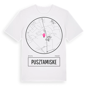 Pusztamiske t-shirt – ekologisk bomull t-shirt från Pinshirt