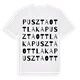 Pusztaottlaka ordlek t-shirt