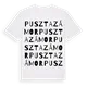 Pusztazámor ordlek t-shirt