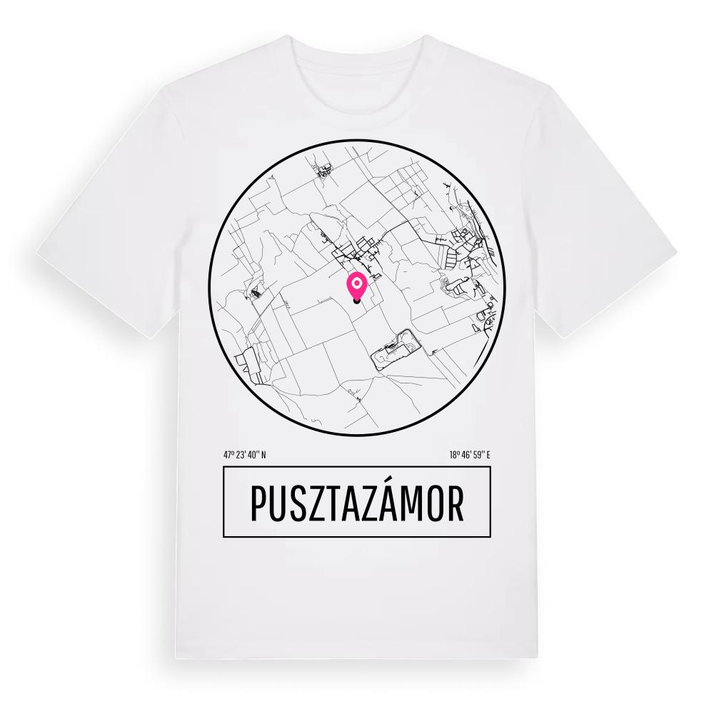 Pusztazámor t-shirt – White, i miljö