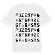 Puzes pagasts ordlek t-shirt