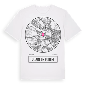 Quart de Poblet t-shirt – ekologisk bomull t-shirt från Pinshirt