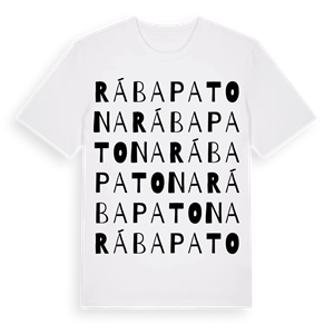 Rábapatona ordlek t-shirt – ekologisk bomull t-shirt från Pinshirt