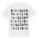 Rábaszentmihály ordlek t-shirt
