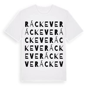 Ráckeve ordlek t-shirt – ekologisk bomull t-shirt från Pinshirt
