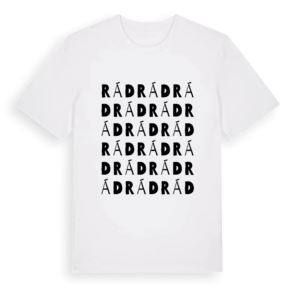 Rád ordlek t-shirt – White, i miljö