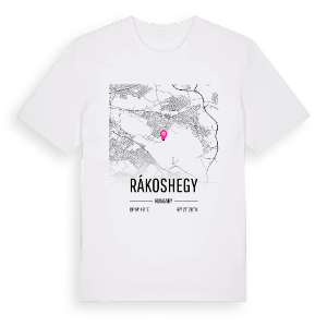 Rákoshegy karta t-shirt – ekologisk bomull t-shirt från Pinshirt