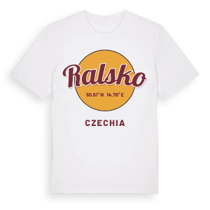 Ralsko cirkel t-shirt – ekologisk bomull t-shirt från Pinshirt