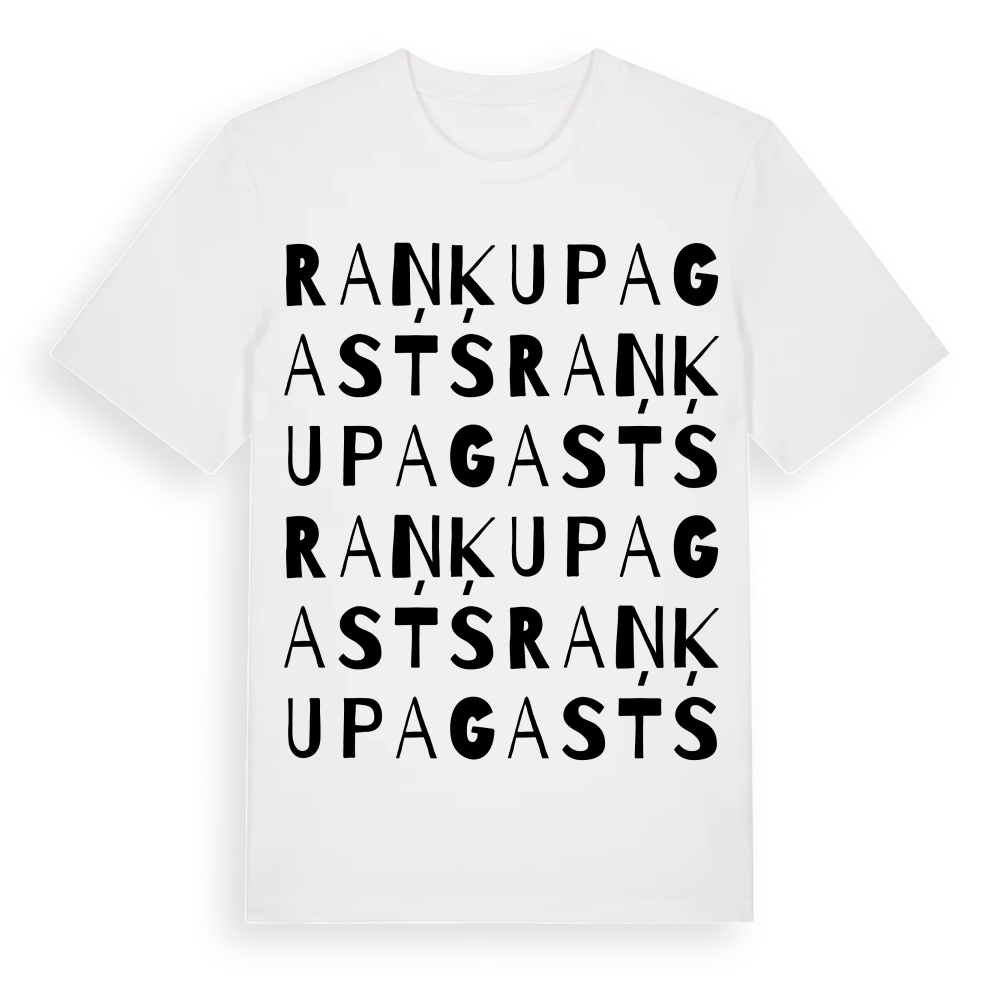Raņķu pagasts ordlek t-shirt – White, i miljö