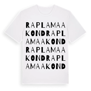 Rapla maakond ordlek t-shirt – ekologisk bomull t-shirt från Pinshirt