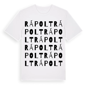 Rápolt ordlek t-shirt – ekologisk bomull t-shirt från Pinshirt