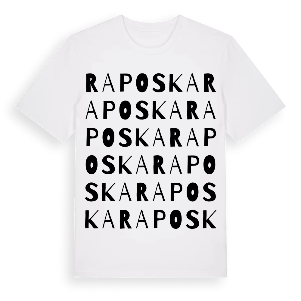 Raposka ordlek t-shirt – White, i miljö