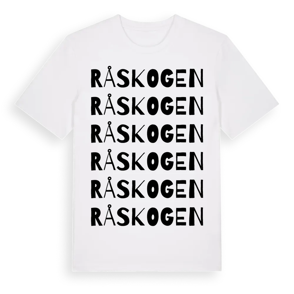 Råskogen ordlek t-shirt i miljö