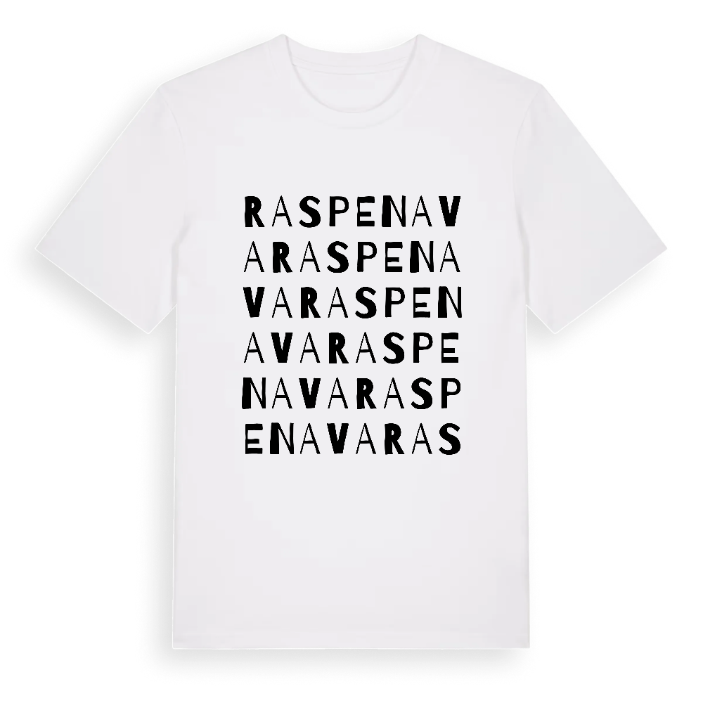 Raspenava ordlek t-shirt – White, i miljö