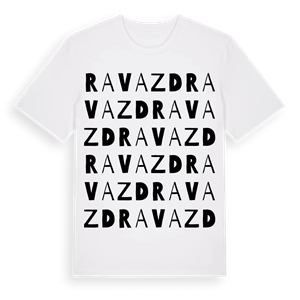 Ravazd ordlek t-shirt – ekologisk bomull t-shirt från Pinshirt