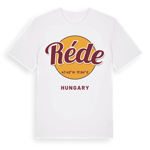 Réde cirkel t-shirt – ekologisk bomull t-shirt från Pinshirt