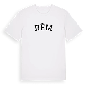 Rém böjd t-shirt – ekologisk bomull t-shirt från Pinshirt