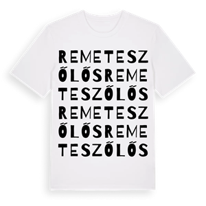 Remeteszőlős ordlek t-shirt – ekologisk bomull t-shirt från Pinshirt