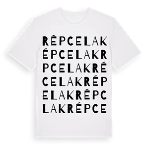 Répcelak ordlek t-shirt – ekologisk bomull t-shirt från Pinshirt