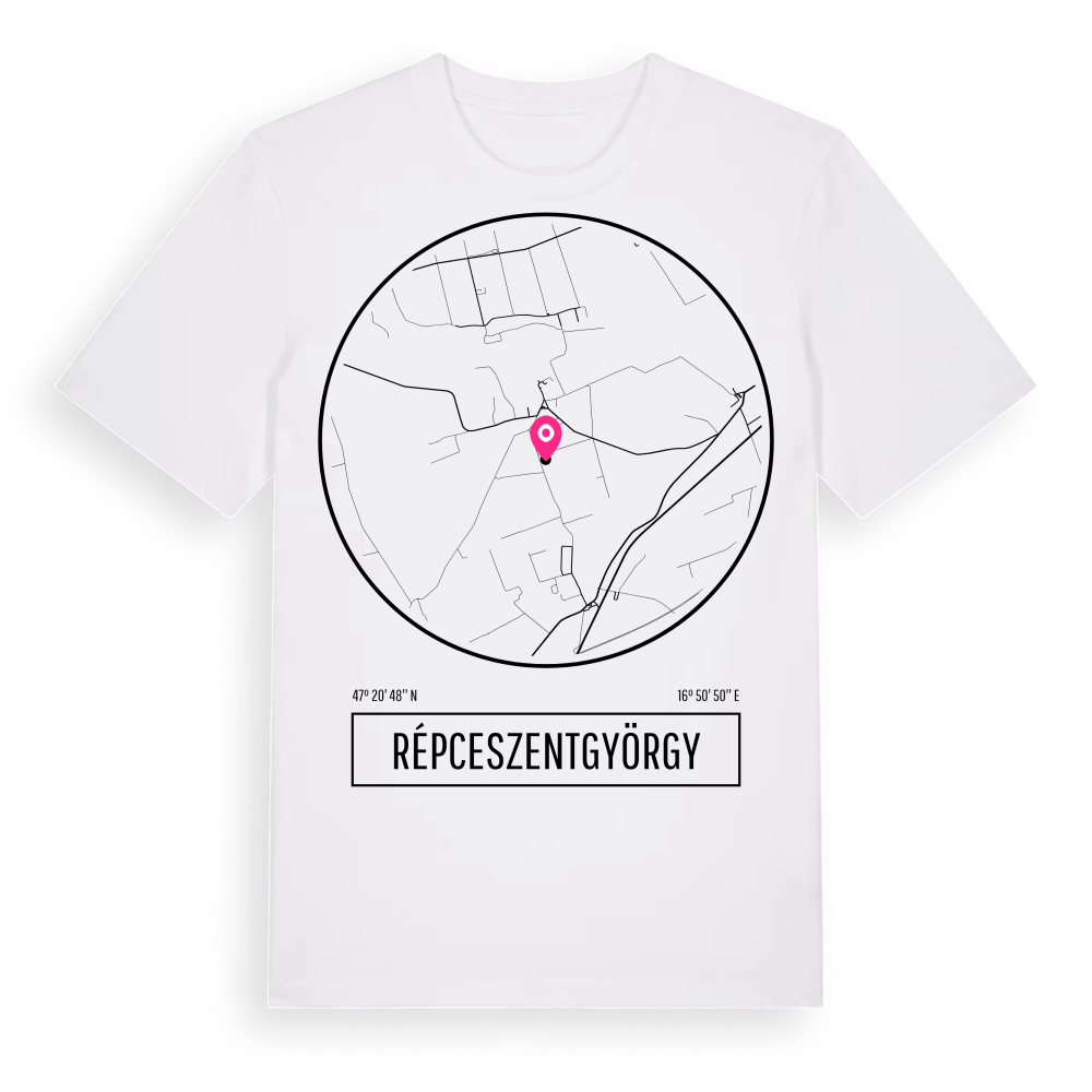Répceszentgyörgy t-shirt – White, i miljö