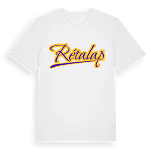 Rétalap baseball t-shirt – ekologisk bomull t-shirt från Pinshirt