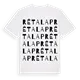 Rétalap ordlek t-shirt