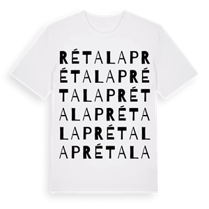 Rétalap ordlek t-shirt – ekologisk bomull t-shirt från Pinshirt