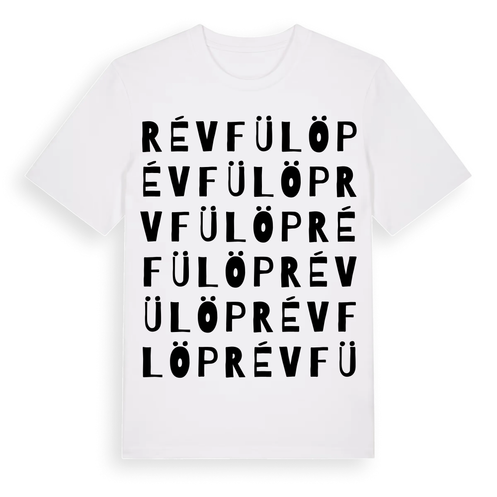 Révfülöp ordlek t-shirt – White, i miljö