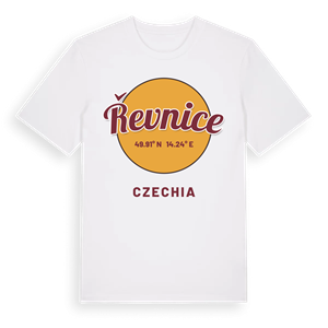Řevnice cirkel t-shirt – ekologisk bomull t-shirt från Pinshirt