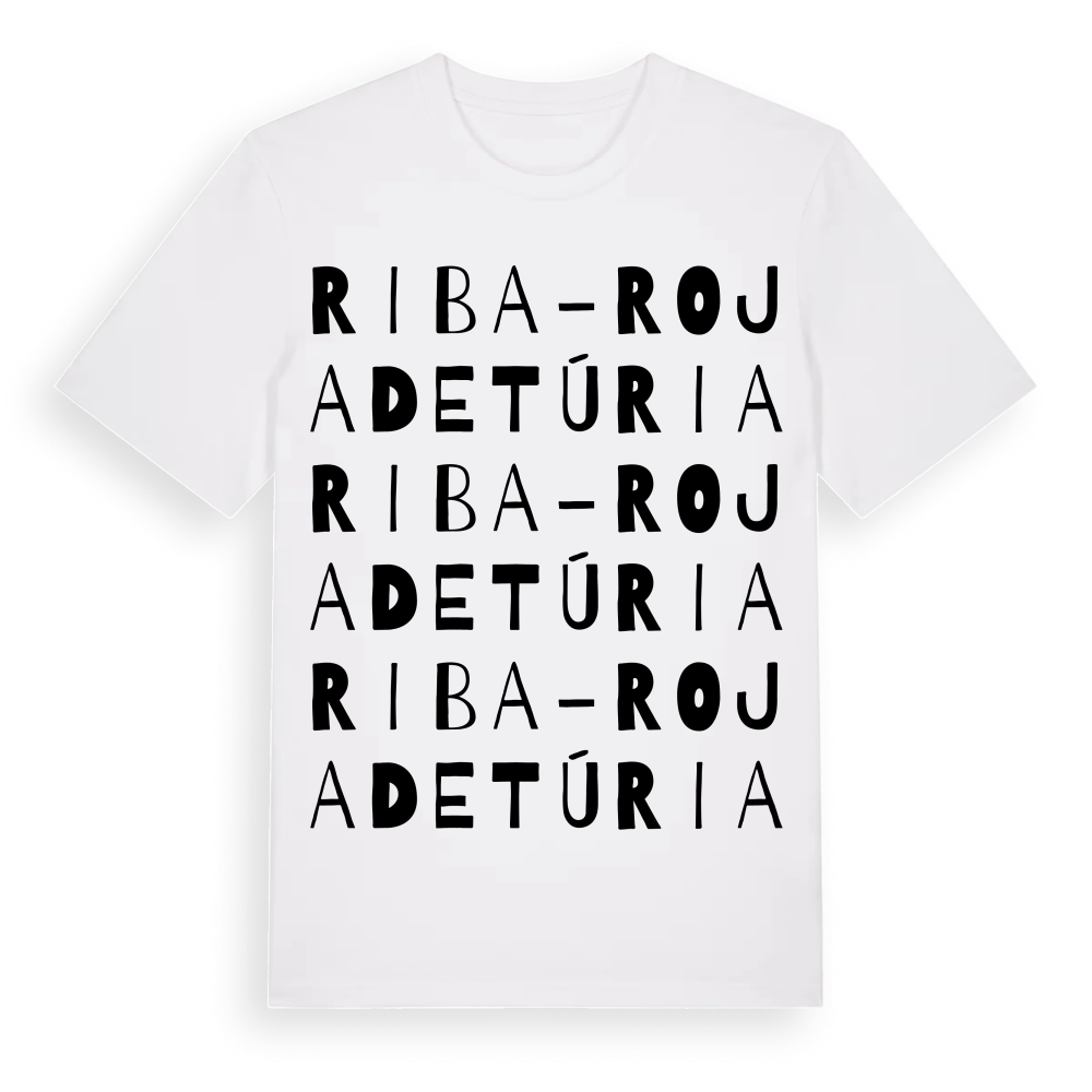 Riba-roja de Túria ordlek t-shirt – White, i miljö