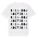 Riba-roja de Túria ordlek t-shirt