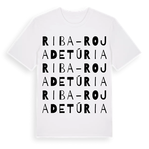 Riba-roja de Túria ordlek t-shirt – ekologisk bomull t-shirt från Pinshirt