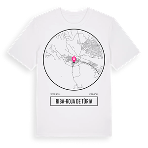 Riba-roja de Túria t-shirt – ekologisk bomull t-shirt från Pinshirt